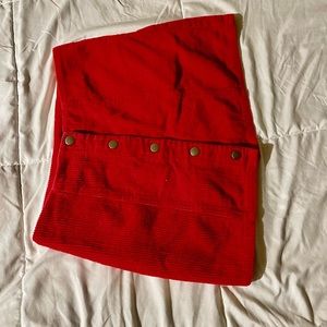 Mini Button-Up Skirt